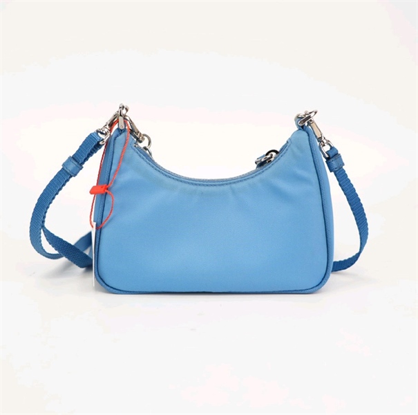 Túi Prada xanh dương nhạt KG+