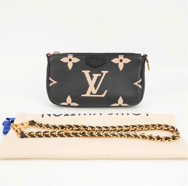 Túi LV hoa đen Size 18 TB+