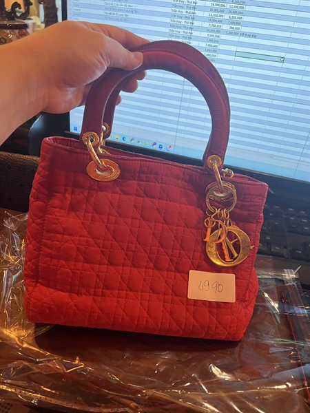 Túi Dior Lady đỏ TB +