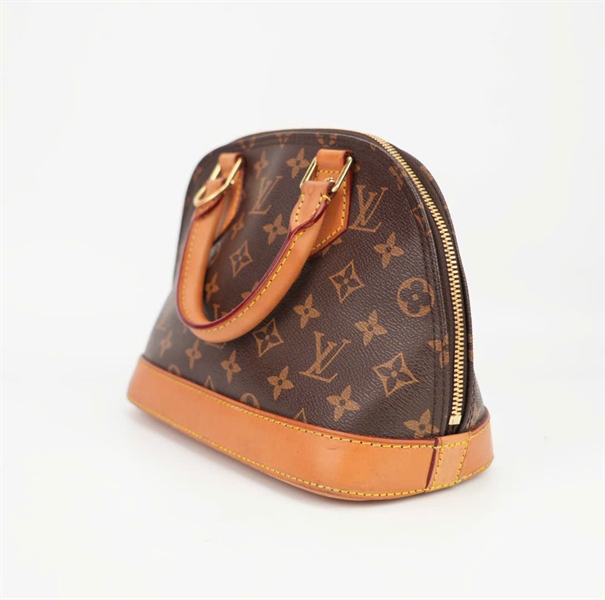 Túi LV alma hoa nâu size 20 ++