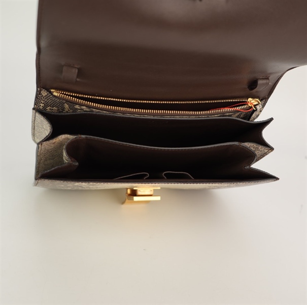 Túi Celine vàng nhạt hoạ tiết size 22 +