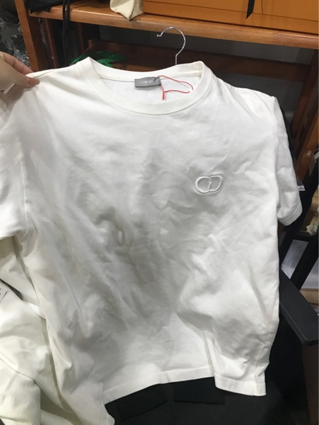 Áo thun Dior logo trắng +
