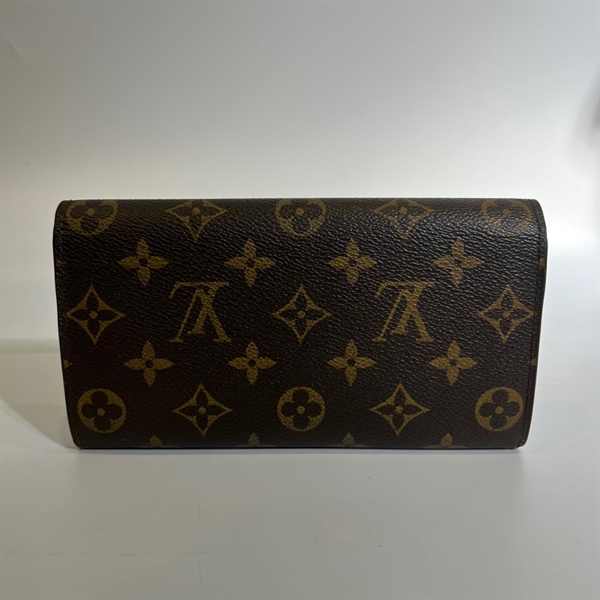 Ví LV gập khoá kéo +