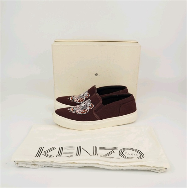 Giày Kenzo nâu KG+