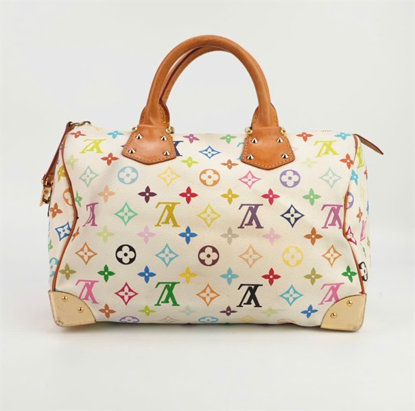 Túi LV hoa màu quai nâu size 25 +