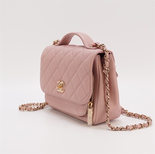 Túi Chanel hồng nhạt Size 22cm KG+
