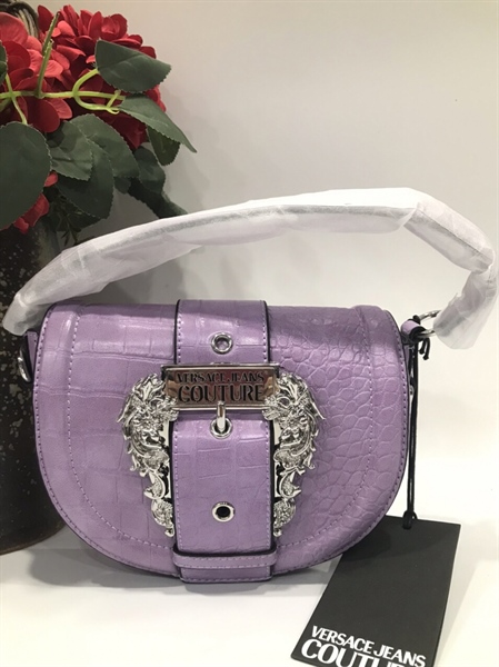 Túi Versace tím KG+