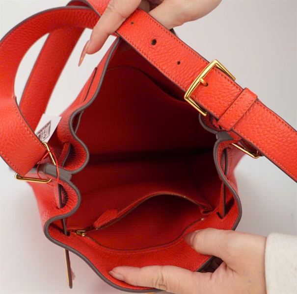 Túi Hermes màu cam size 30 KG+