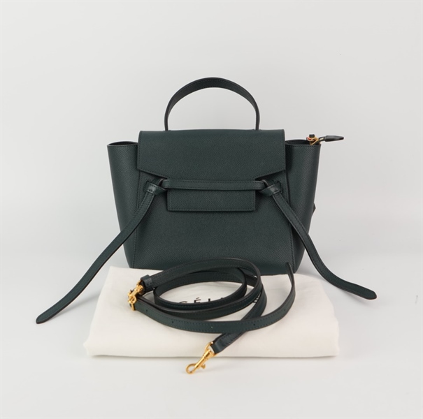 Túi Celine xanh rêu sz 24cm+