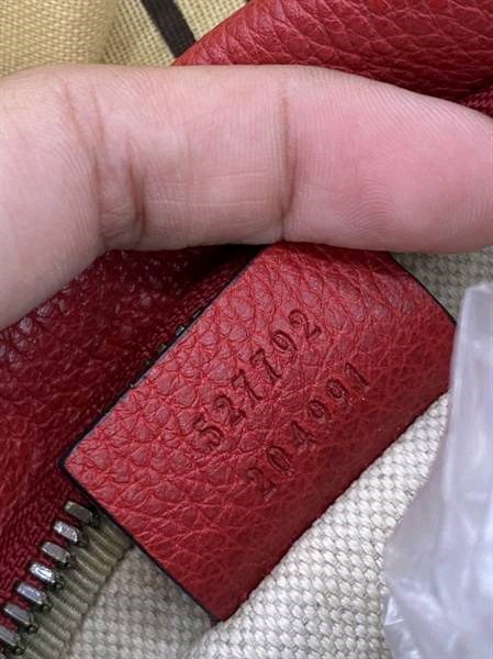 Túi GG bao tử màu đỏ KG+