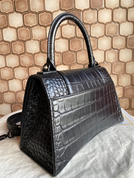 Túi Balenciaga Hourglass Đen+