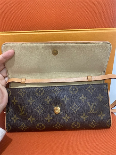 Túi LV Hoa Nâu 20cm+