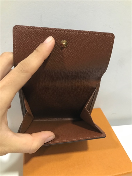 Ví LV 2 Ngăn Và Gập 3 Hoa Nâu+