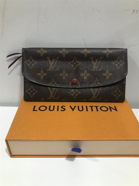 Ví LV Lòng Đỏ Mận+