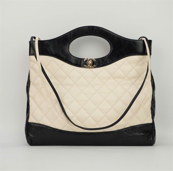 Túi Chanel đen trắng size 28 ++