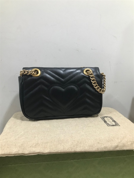 Túi GG marmont đen +