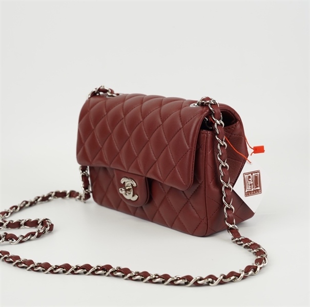 Túi chanel đỏ đô KG+