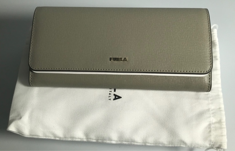 Ví Furla màu xám KG+