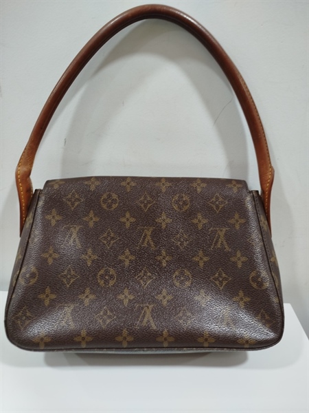 Túi LV Kẹp Nách hoa Nâu Vàng KG+