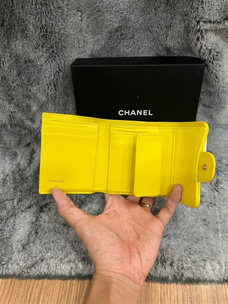 Ví chanel vàng chanh+