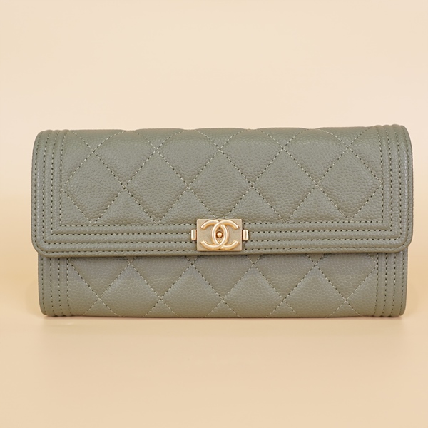 Ví Chanel Xanh Rêu+
