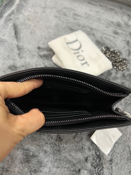 Túi Dior đeo chéo đen +
