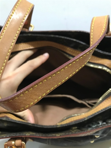 Túi LV Hoa Nâu Có Đinh+