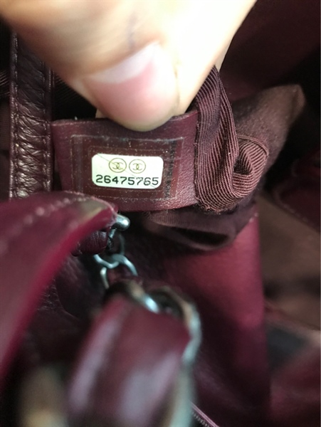 Túi Chanel đỏ đô KG+