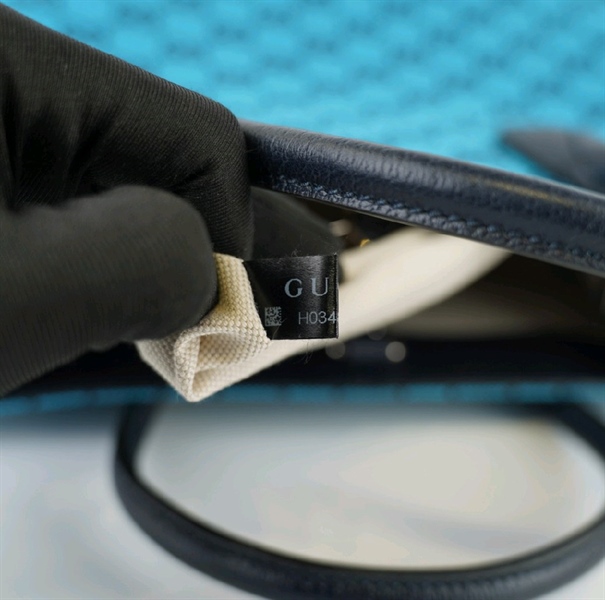 Túi GC tote xanh coban viền đen +