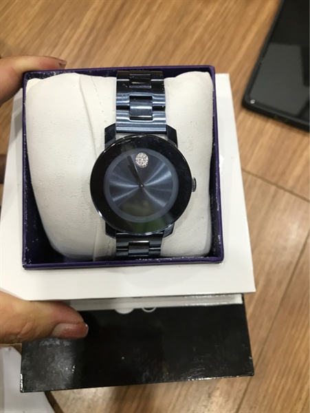 Đồng hồ nam Movado Bold xanh đen KG+