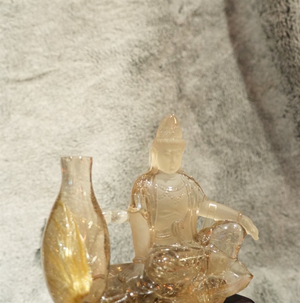 Tác phẩm Phật ngồi Quan Âm 656537 +