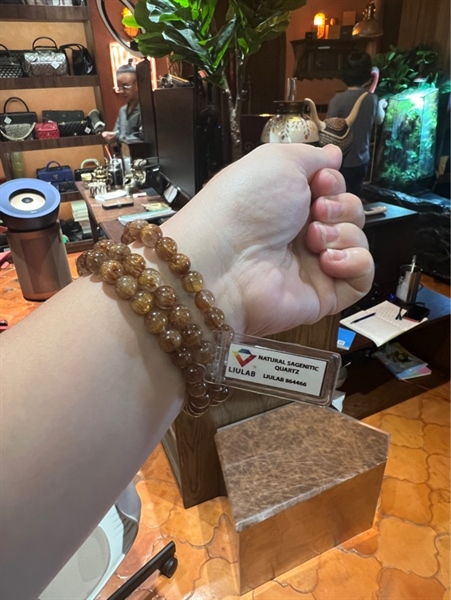 Chuỗi hạt thạch anh tóc đỏ 864466 +