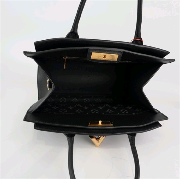 Túi LV den khóa vàng sz 30cm KG+