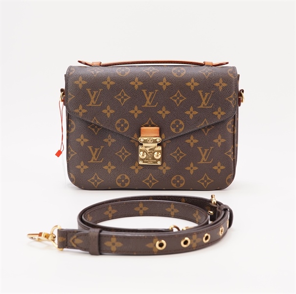 Túi LV Metis hoa nâu size 23cm +