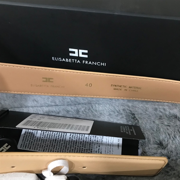 Thắt Lưng nữ Elisabetta Franchi Màu Nude KG+