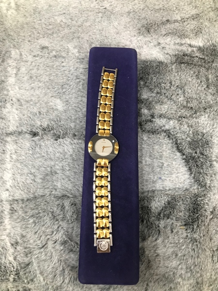 Đồng Hồ CYMA Vàng Trắng KG+