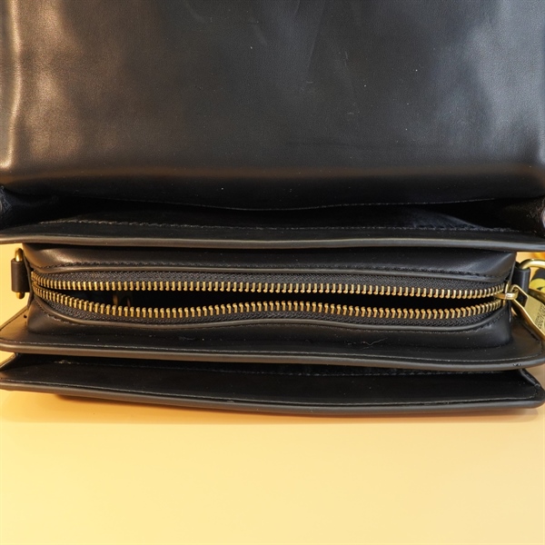 Túi Versace vân đen kèm khăn KG+