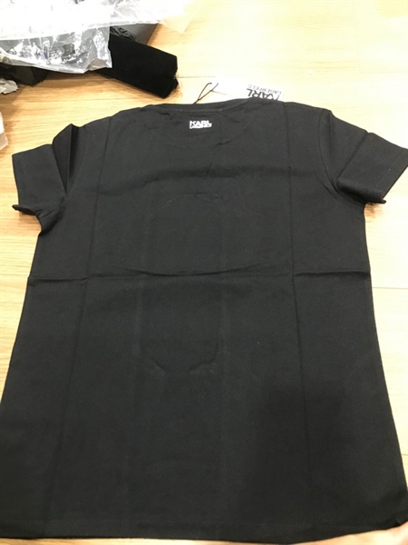 Áo Karl lagerfeld đen hình mèo size S KG+