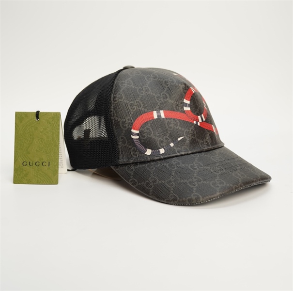 Nón GC đen hình rắn đỏ TB+