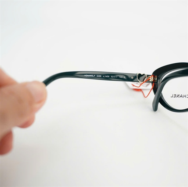 Kính Chanel xanh lá đậm OCH3466 KG+