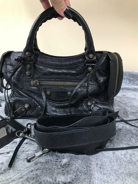 Túi Balenciaga Le City Đen+