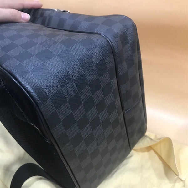 Balo LV Ô Vuông Xanh Đen+