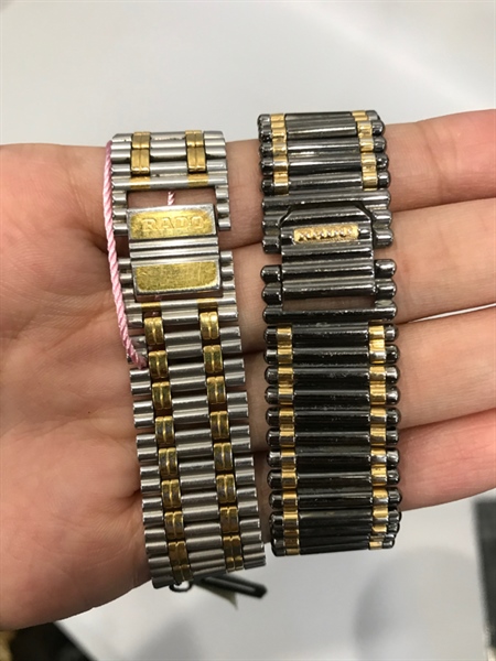 Đồng hồ RADO QUARTZ dây đen KG+