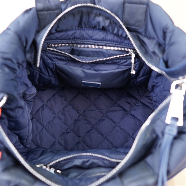 Túi Prada xanh đen KG +