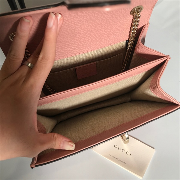 Túi Gucci hồng KG+