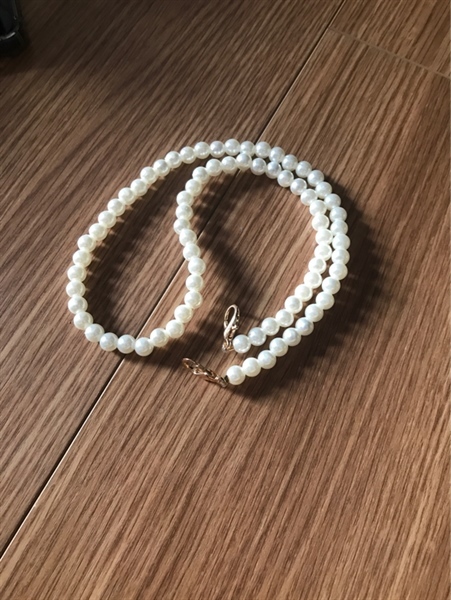 Dây strap rời hạt ngọc 77cm+