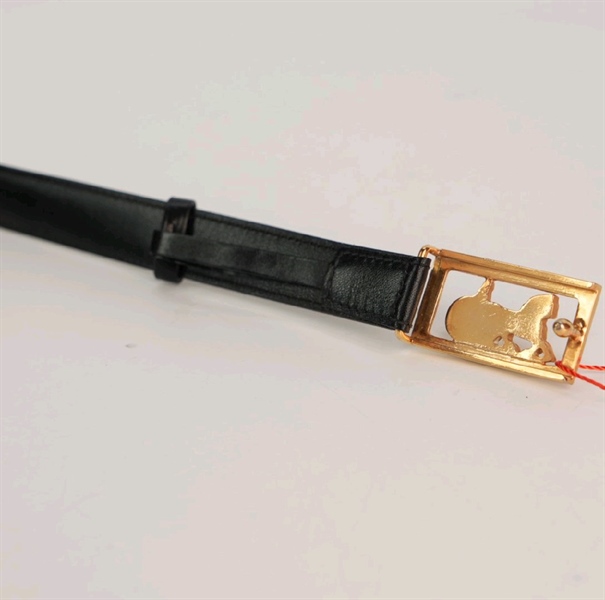 Thắt lưng Celin màu đen KG+