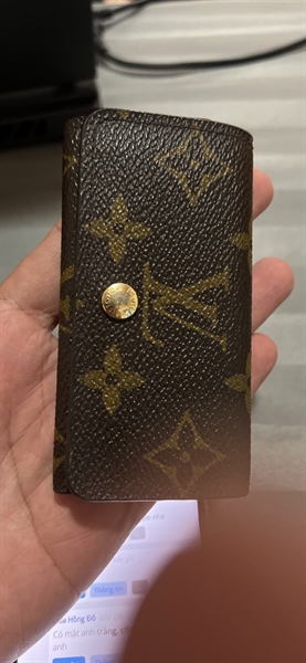 Ví LV Nhỏ Dài Hoa Nâu+