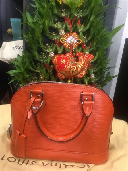 Túi LV Alma cam +