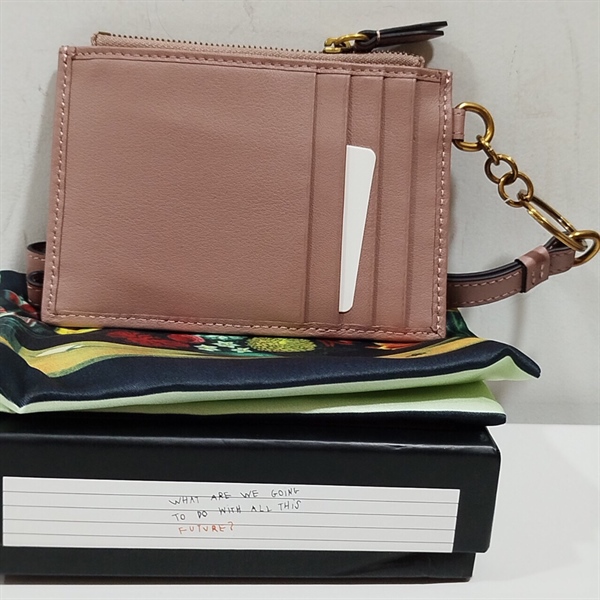 Ví Đựng Thẻ GG Hồng +